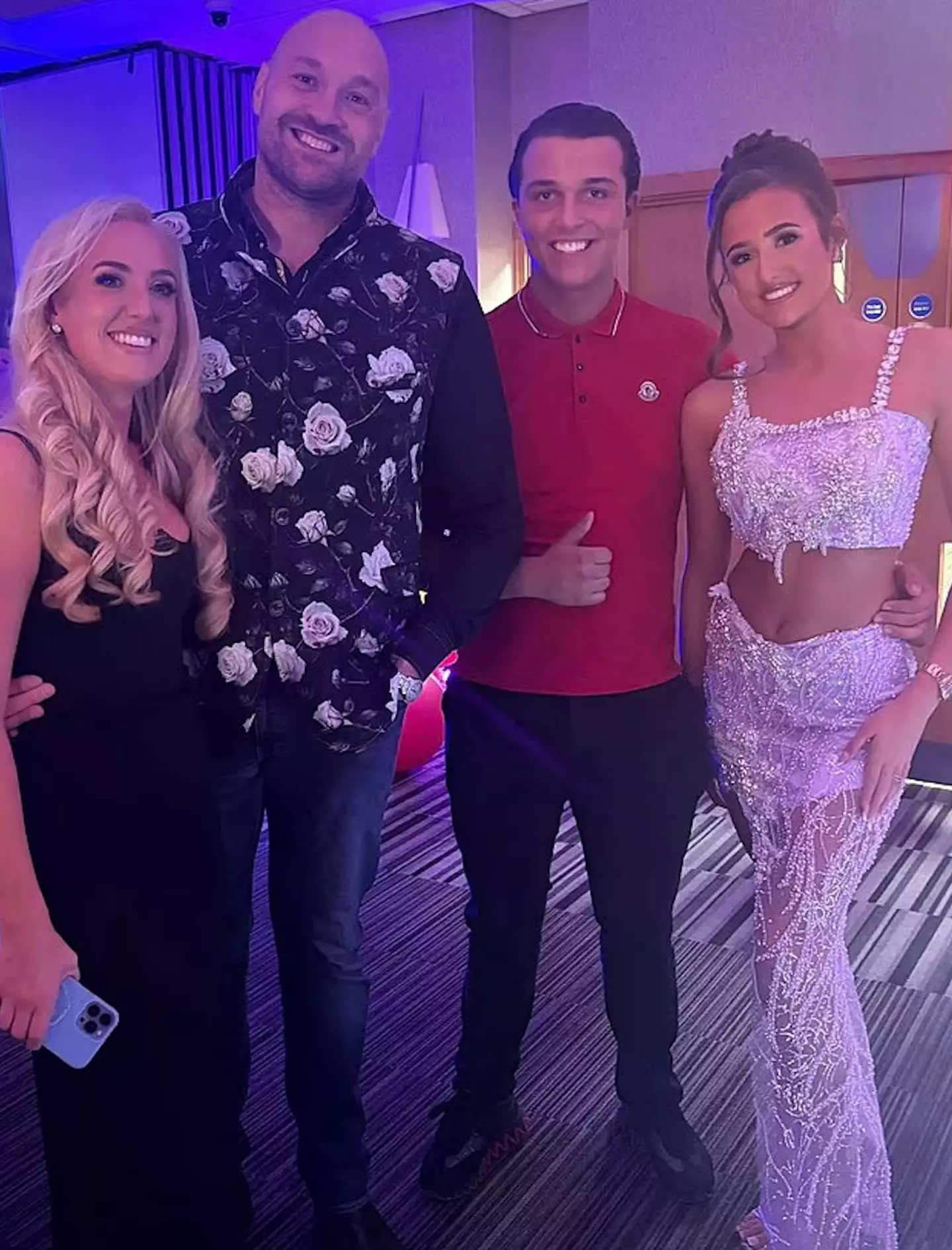 Tyson Fury's daughter Venezuela got engaged on her 16th birthday. Image: Instagram/@parisfury1