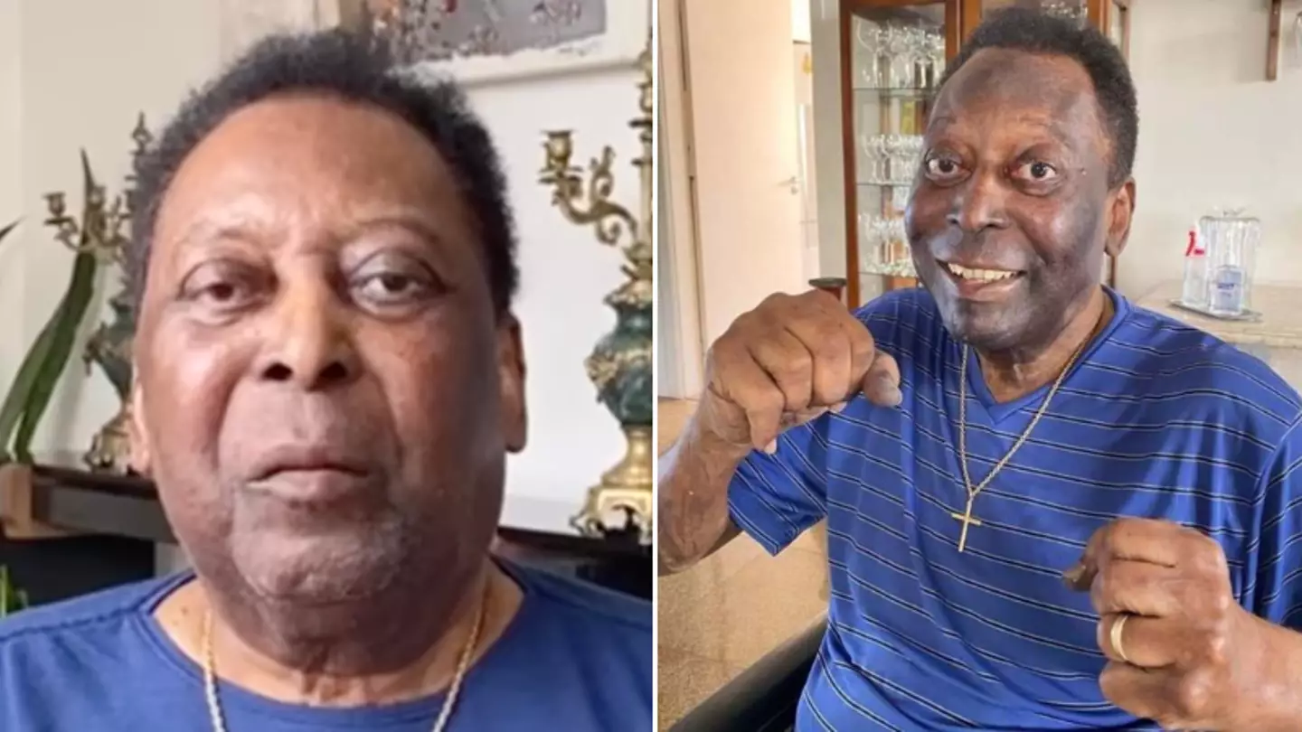 Brazil legend Pele admitted to hospital as he continues to receive cancer treatment