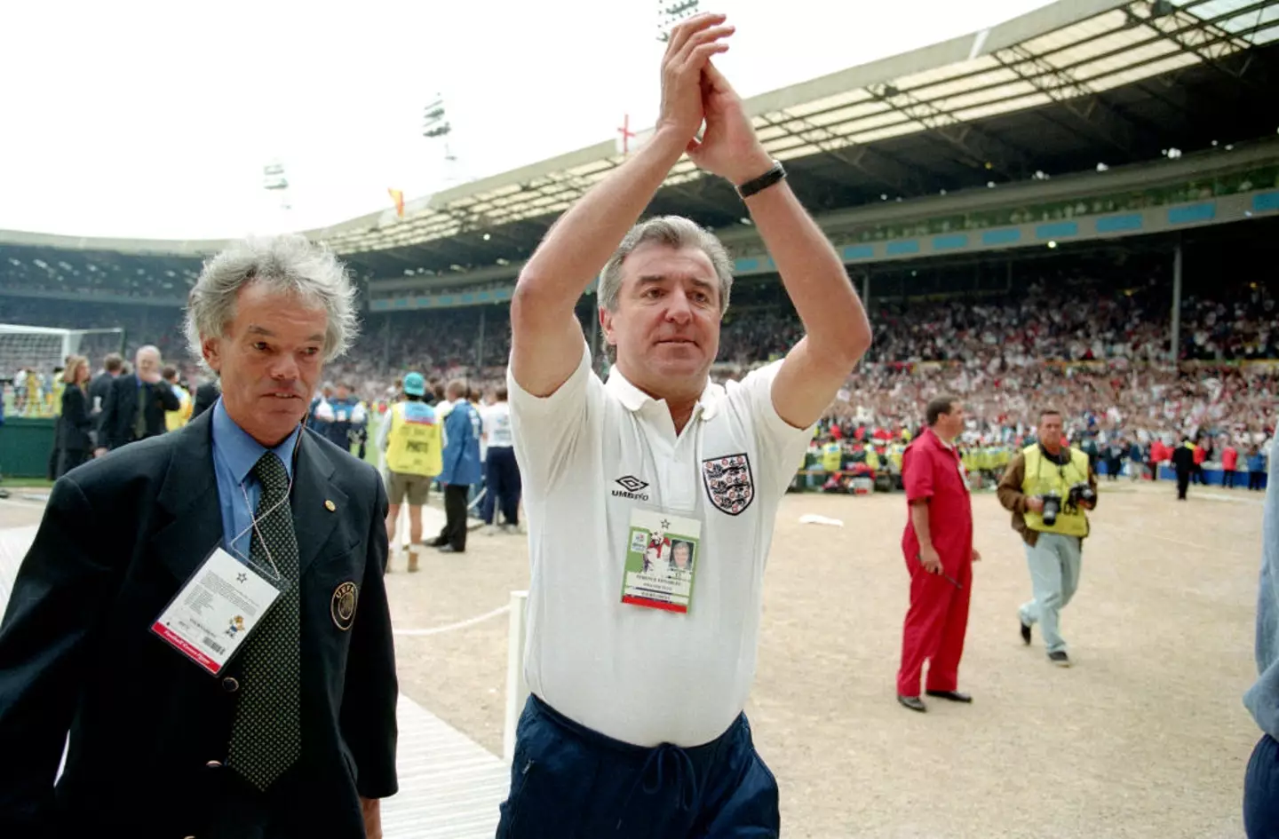 Venables guided England to the semi-finals of Euro 1996 (Image: Getty)