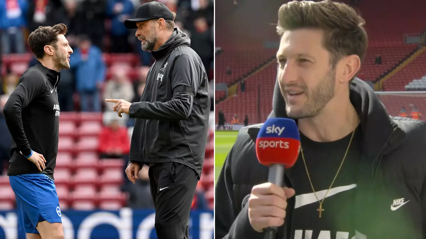 Adam Lallana interview that he gave before kick-off goes viral after he comes on against Liverpool