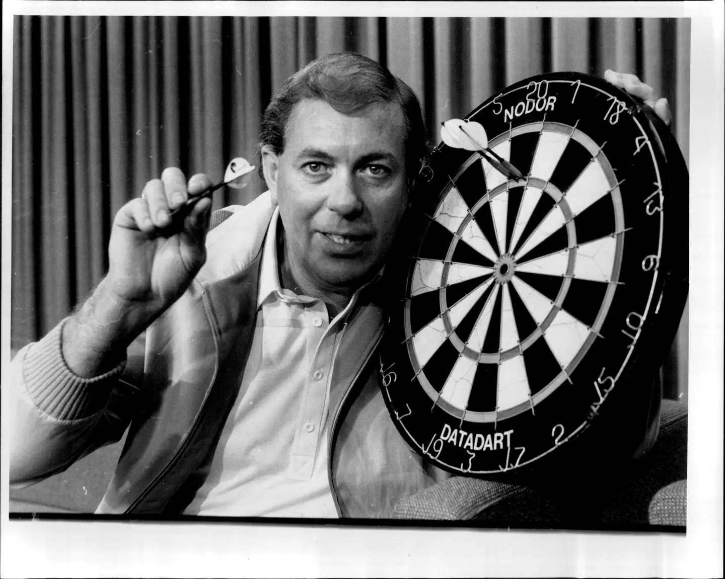 Lowe after arriving for the Australian Tour in 1985. Image credit: Getty