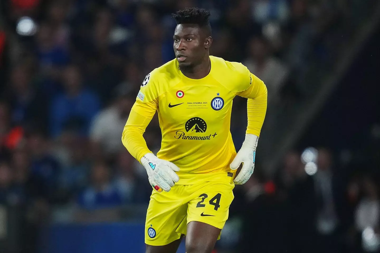 Onana playing in the Champions League final. Image: Alamy