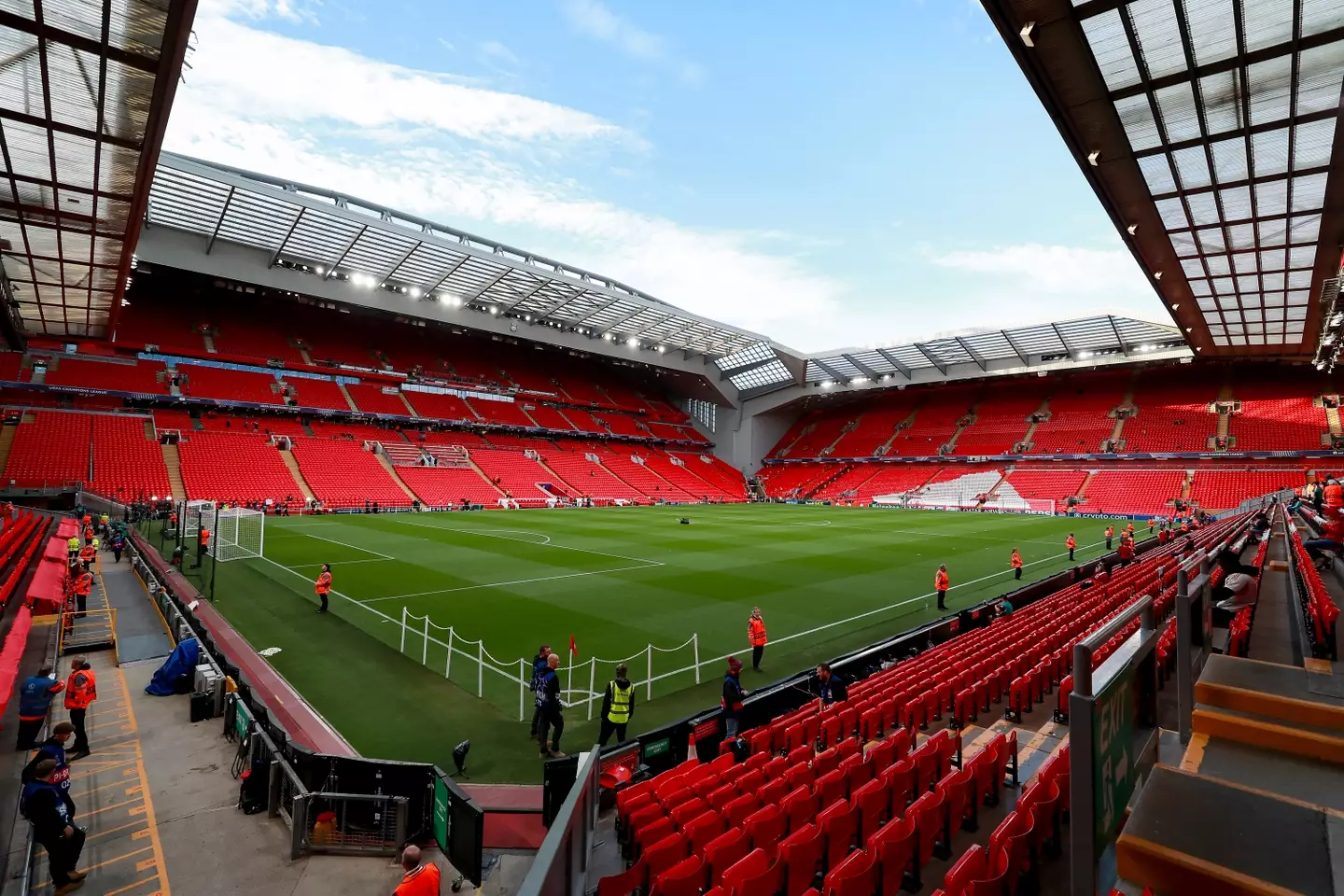 Liverpool are set to take on Everton at Anfield on Saturday. Image: Getty