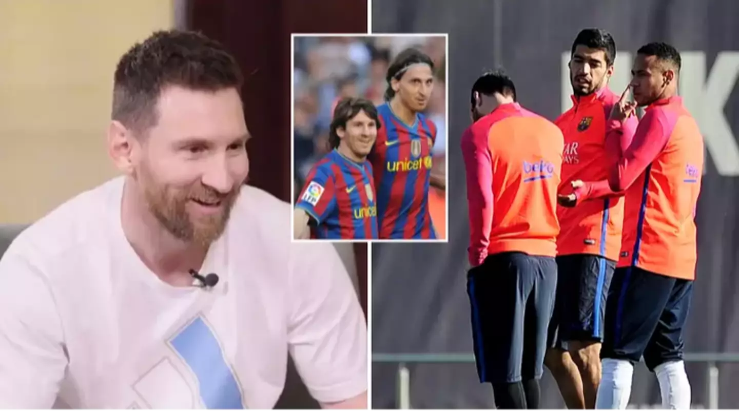 Lionel Messi has named his 10 favourite team-mates throughout his career