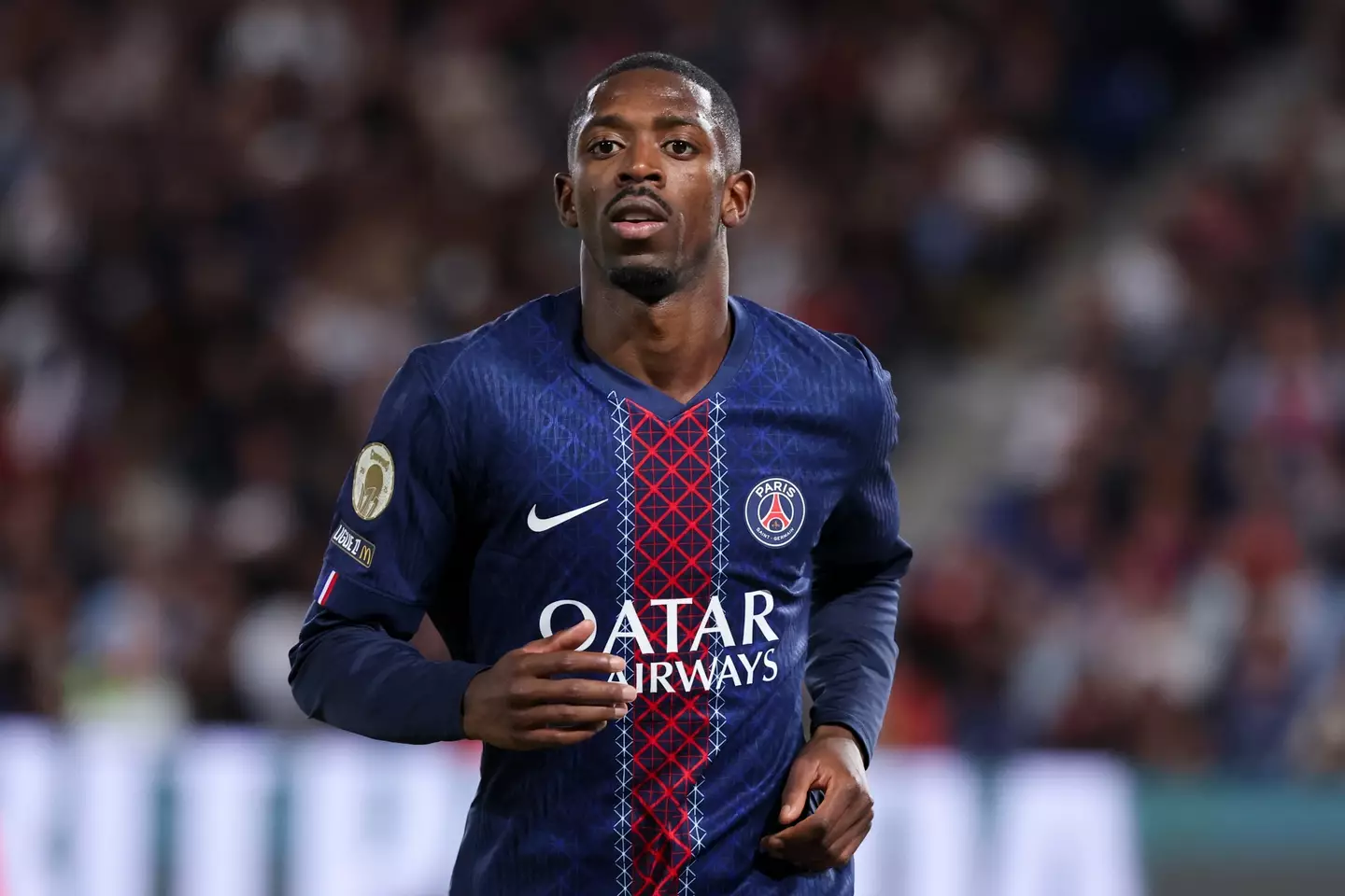 Ousmane Dembele joined Paris Saint-Germain from Barcelona in the summer of 2023. Image: Getty