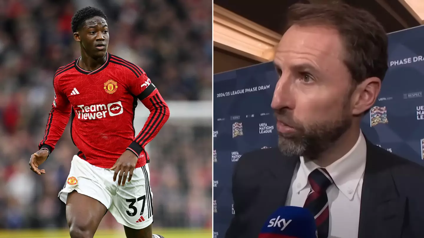 Gareth Southgate hints Kobbie Mainoo could play in a different position for England