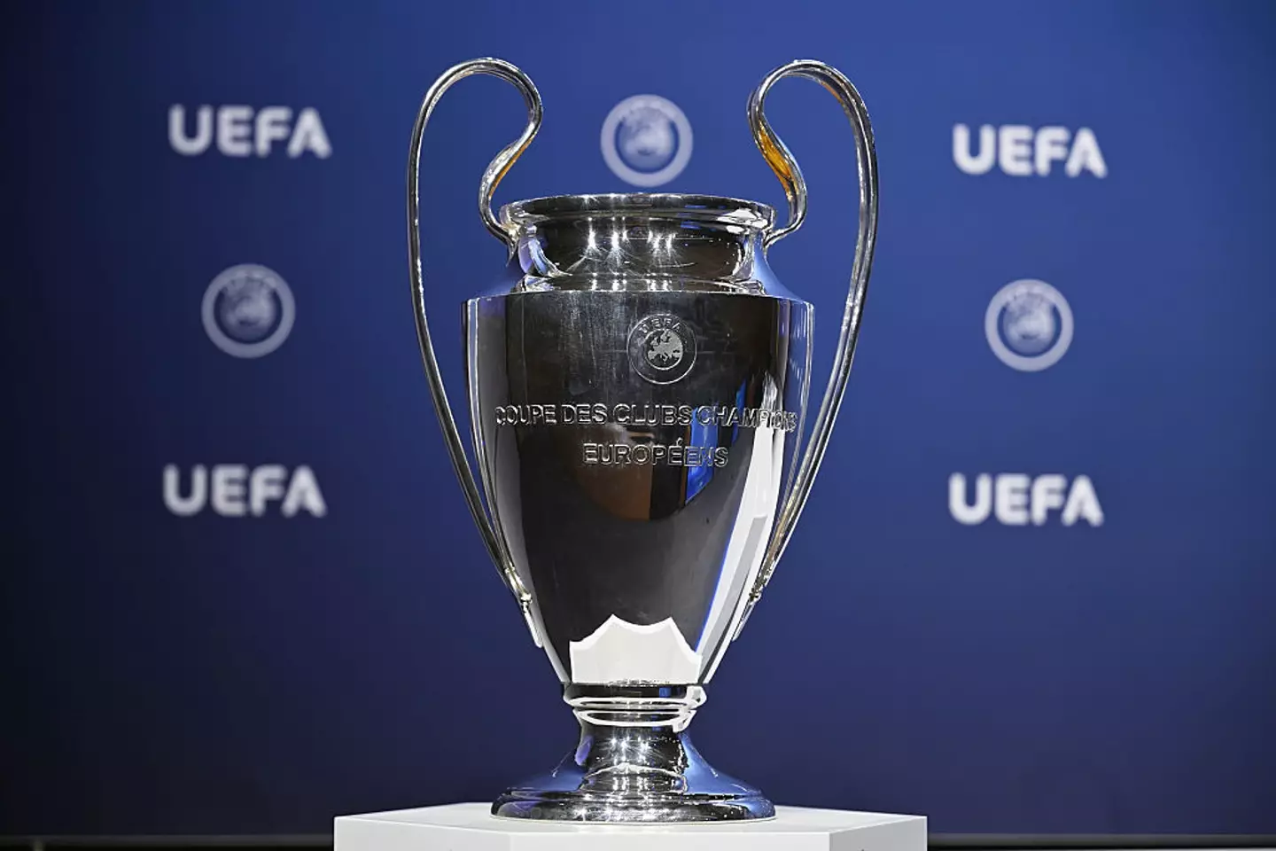 The UEFA Champions League trophy (Credit:Getty)