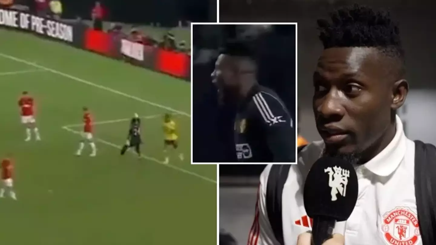 Andre Onana responds after screaming at Harry Maguire in Man United friendly
