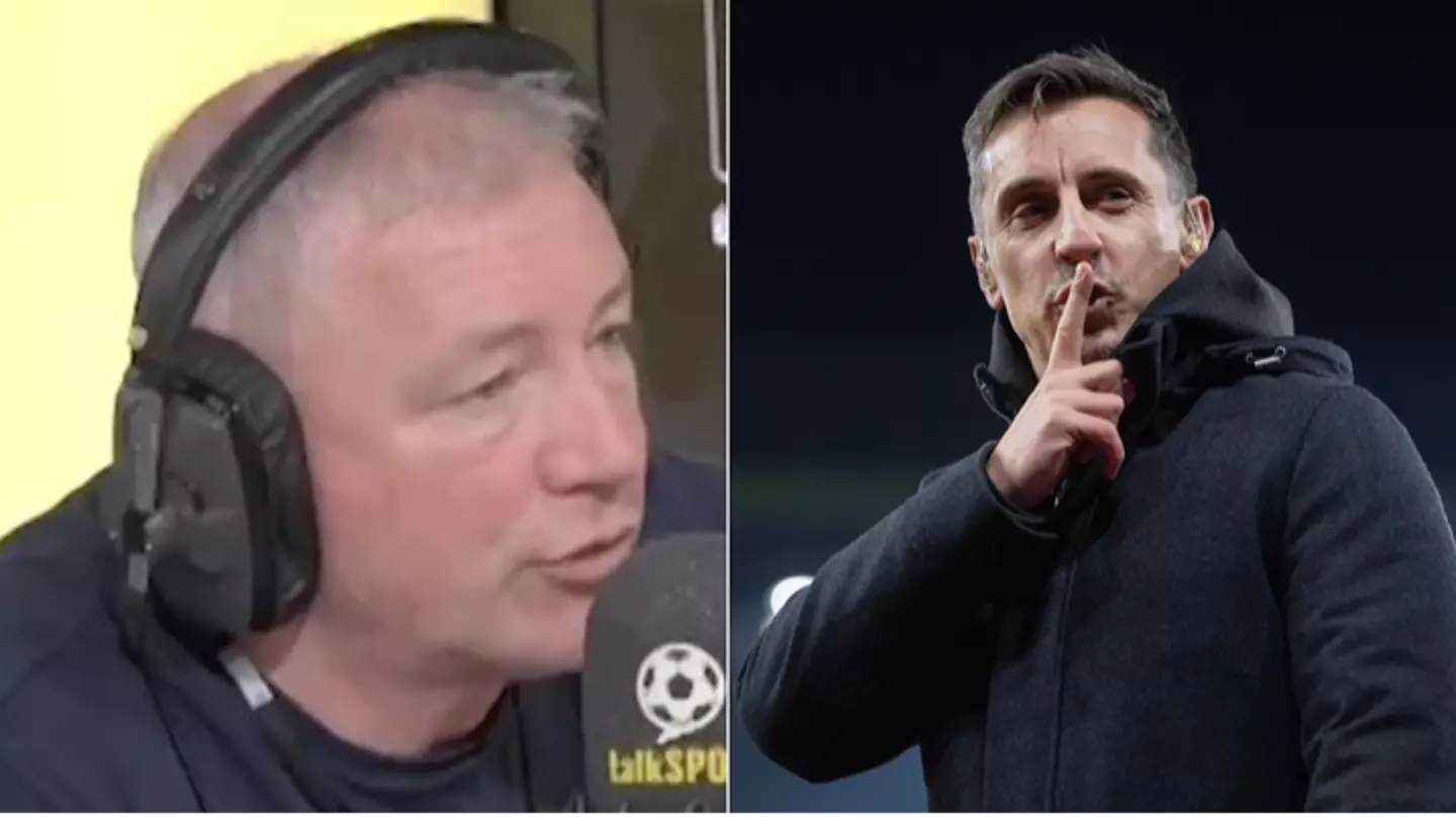 Ally McCoist hits back at Gary Neville over 'unfair' comment in Liverpool's Carabao Cup final win vs Chelsea