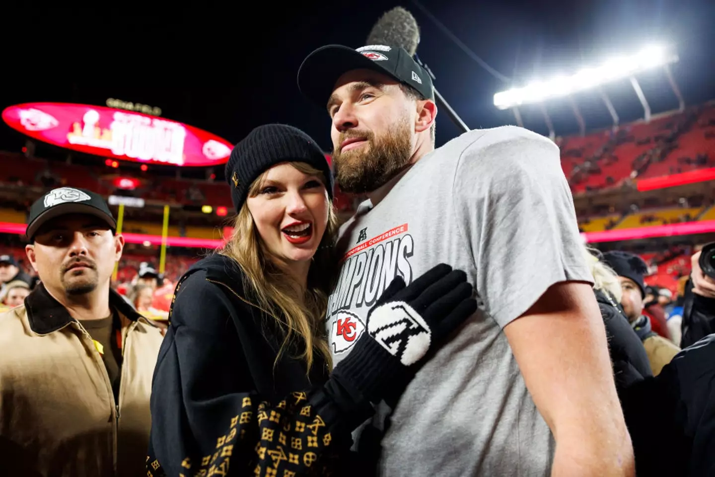 Swift and Kelce have been in a relationship since July 2023 (Image: Getty)