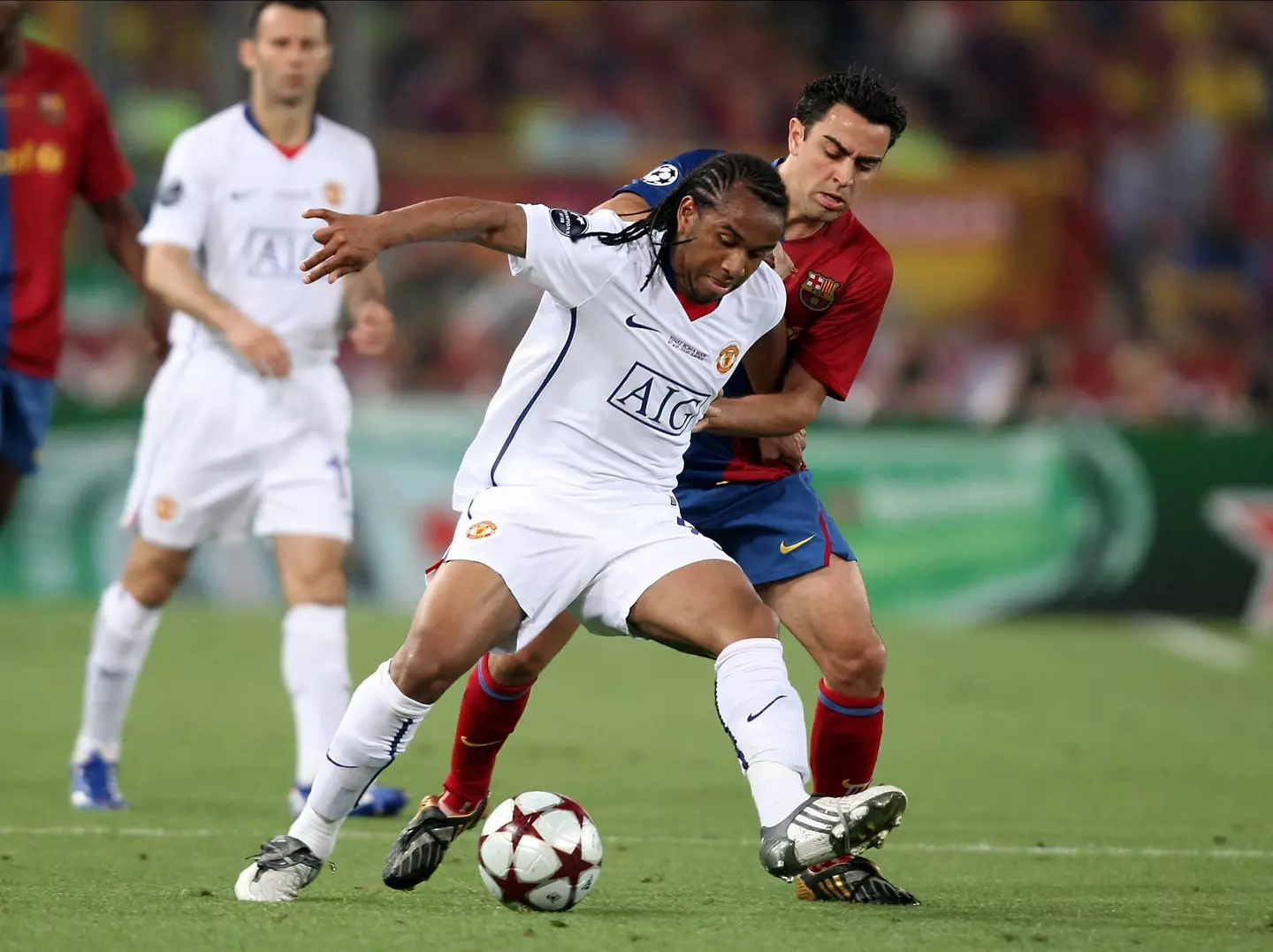 United tried to sign Xavi during his playing career (Image: Alamy)