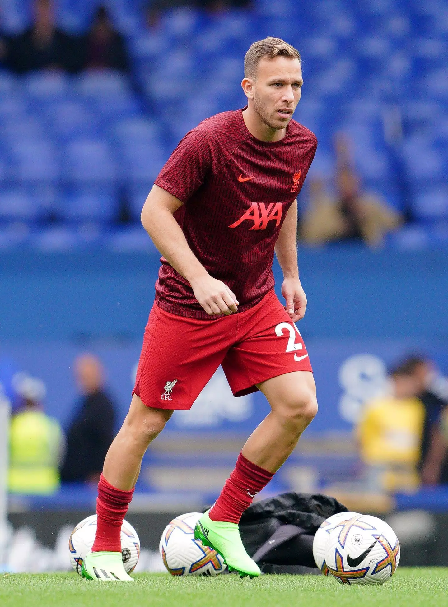 Arthur Melo has been included in Liverpool's Champions League squad (Image: Alamy)