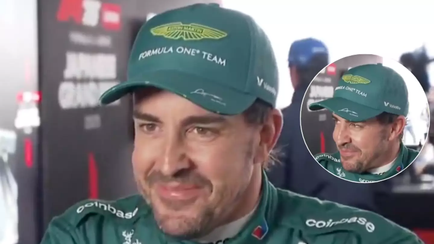 Everybody is loving Fernando Alonso's post-race interview about Max Verstappen following qualifying in Japan