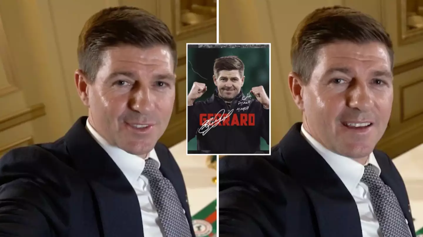 Steven Gerrard's first attempt at speaking Arabic has gone viral after taking job in Saudi Arabia