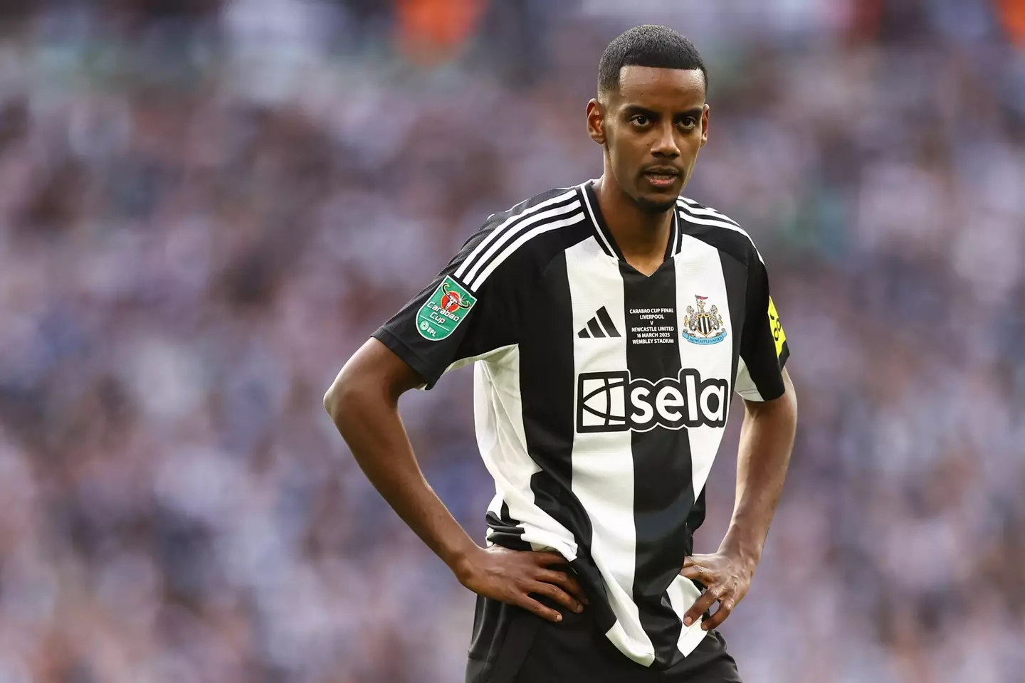 Alexander Isak has been linked with both Liverpool and Arsenal. Image: Getty
