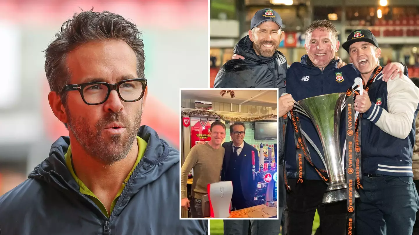 Ryan Reynolds proves he's the dream owner with two incredible gestures following Wrexham's promotion