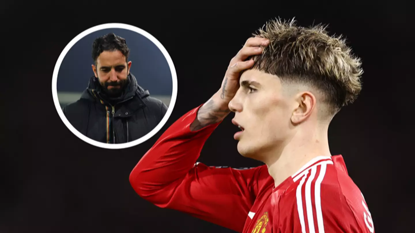 Alejandro Garnacho sends four-word message to Man Utd teammates amid transfer speculation