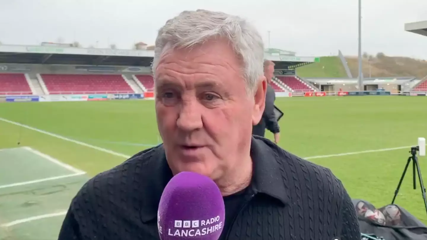 Fans in disbelief after hearing what Steve Bruce said about former Newcastle player Dwight Gayle in post-match interview