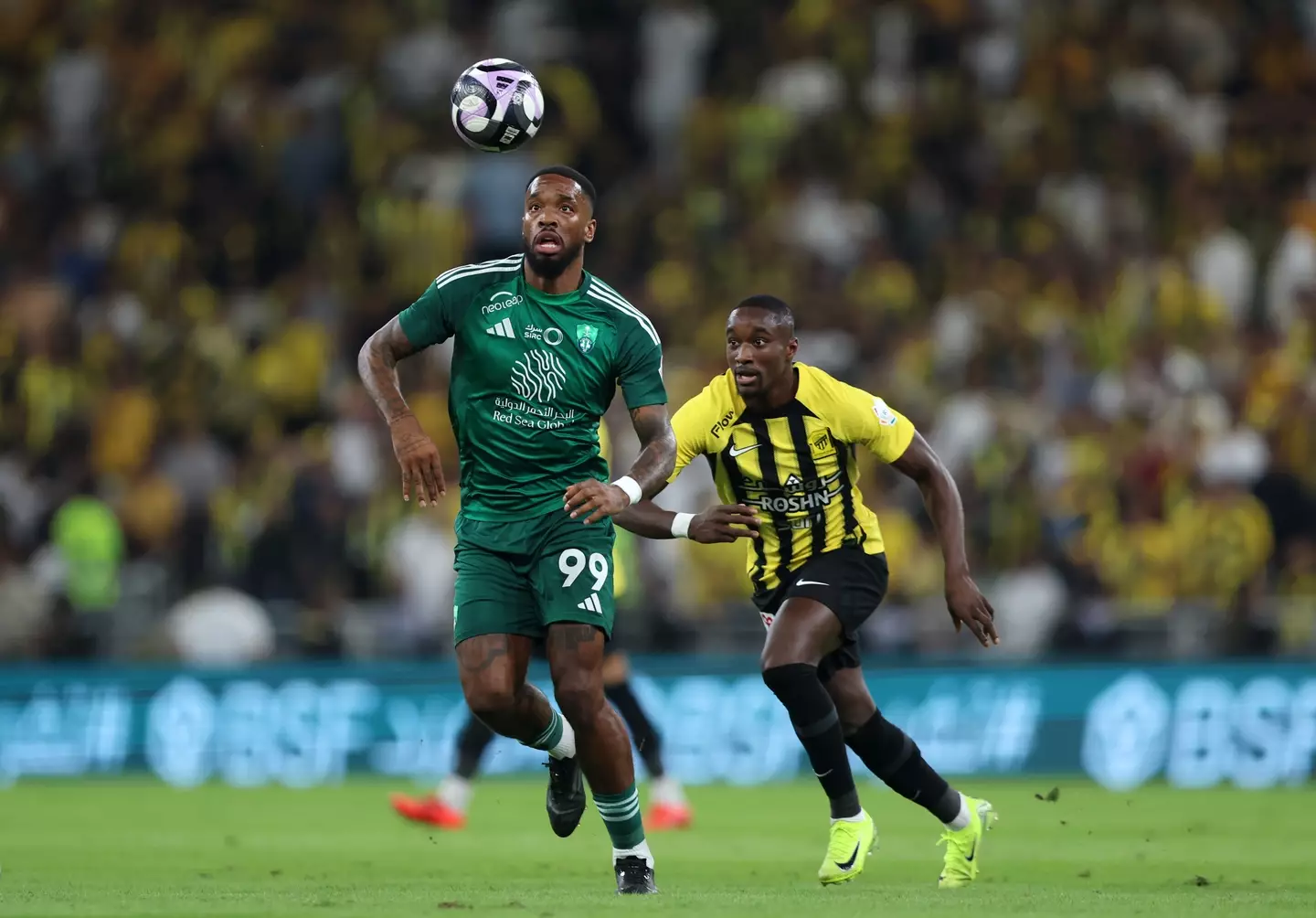 Ivan Toney is enjoying life in Saudi Arabia. Image: Getty