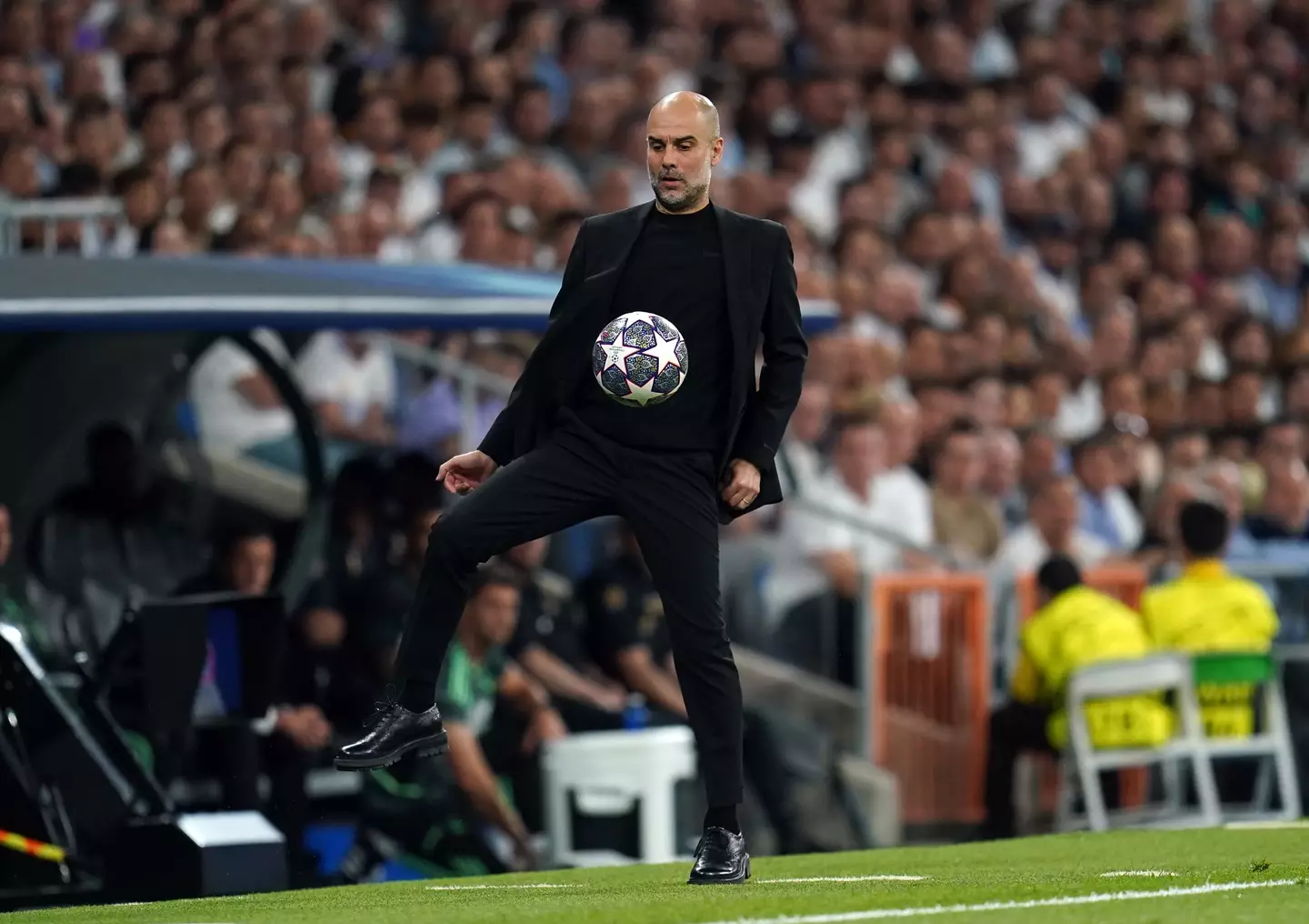 Pep Guardiola says that Premier League takes precedent over Champions League.