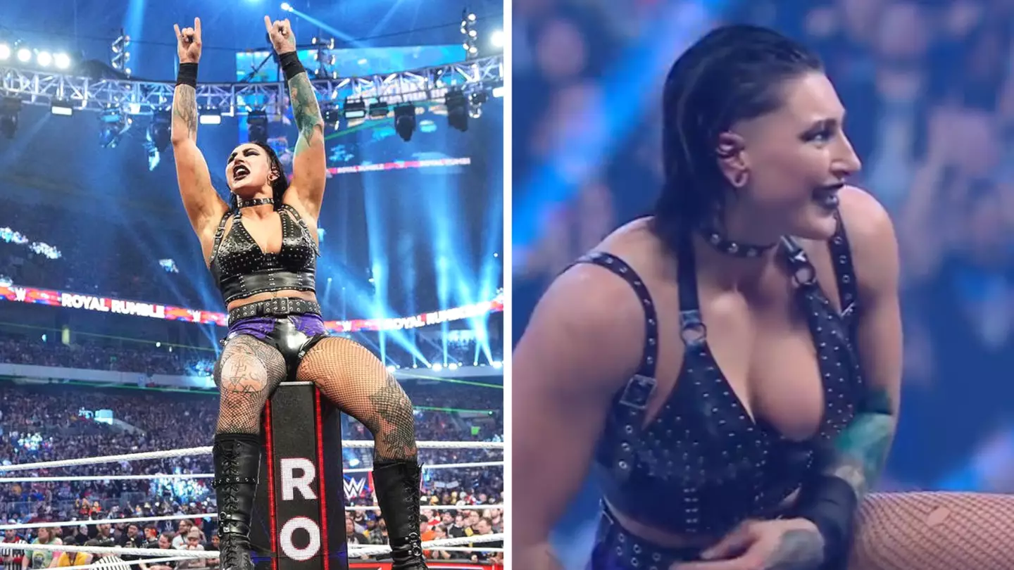 Rhea Ripley becomes first Australian to win Royal Rumble match after entering at number one