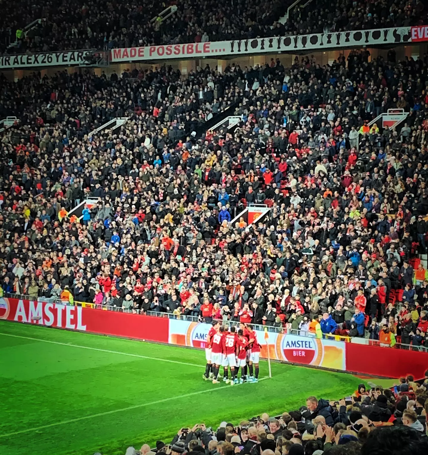 Old Trafford crowd. Image