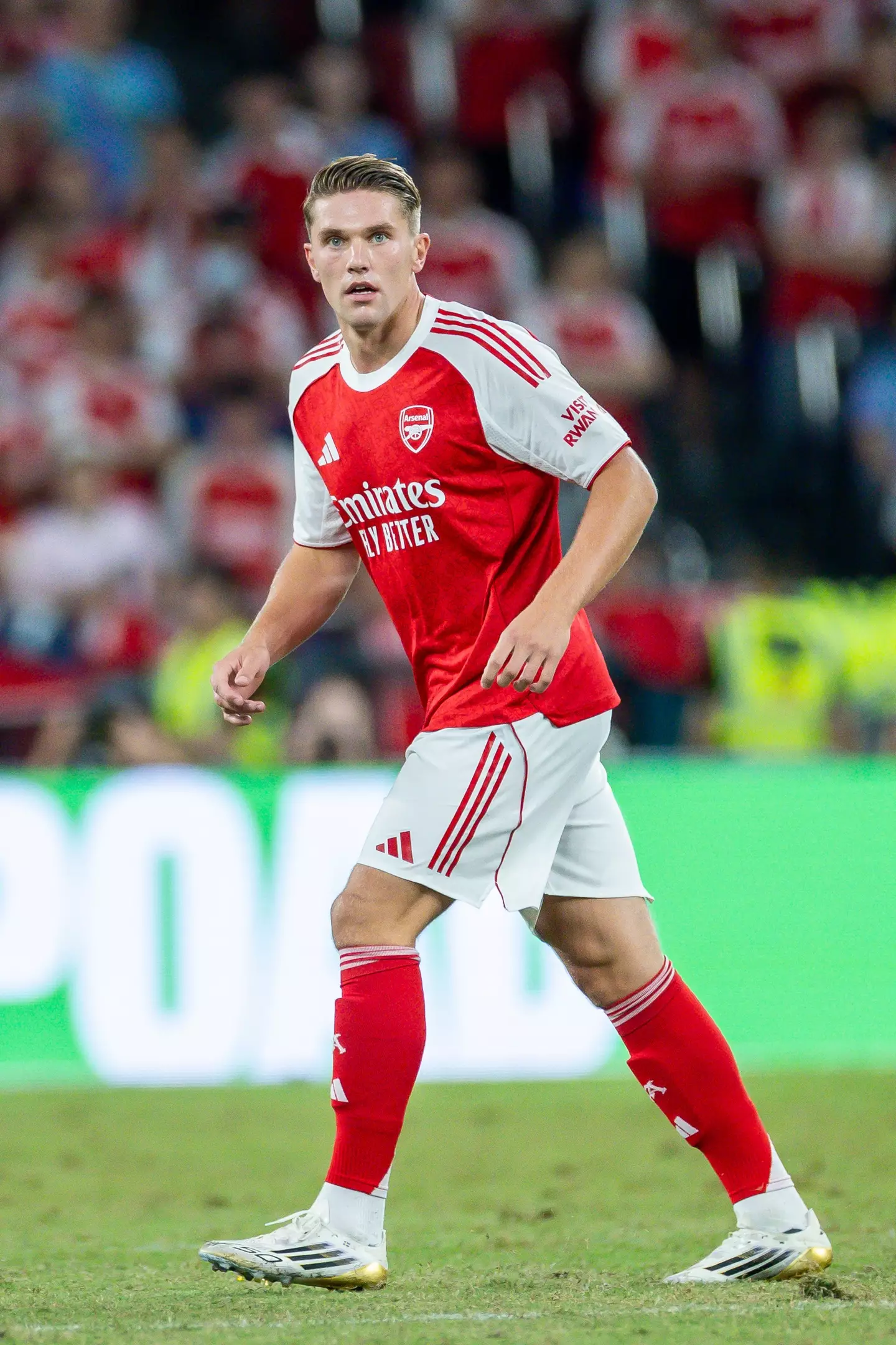 Gyokeres' physique became a talking point online. Image: Getty