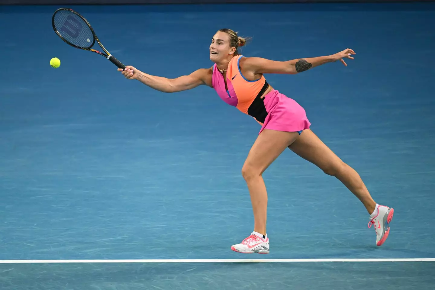 Aryna Sabalenka will have the chance to win the 2026 Australian Open on Saturday. Image: Getty