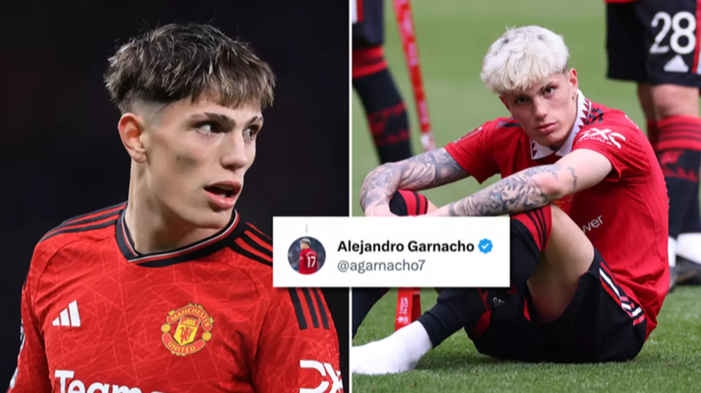Alejandro Garnacho responds to Man City fan who trolled him in his Instagram DMs