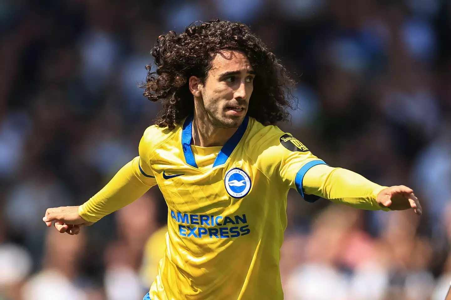 Manchester City are interested in signing Brighton's Marc Cucurella (Image: PA)