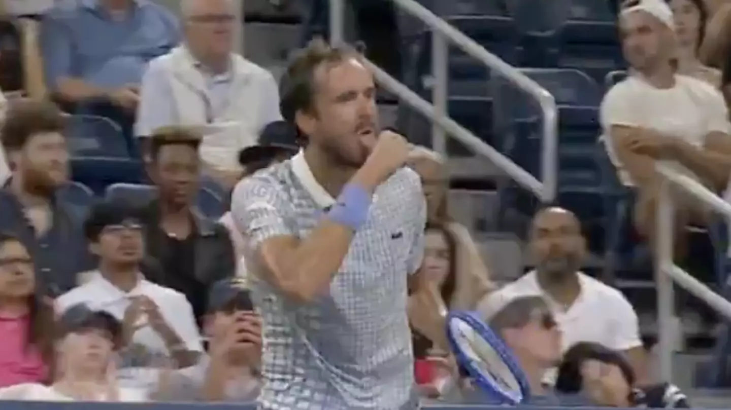 Daniil Medvedev slammed by tennis fans for disgusting act that wasn't shown on TV during US Open defeat