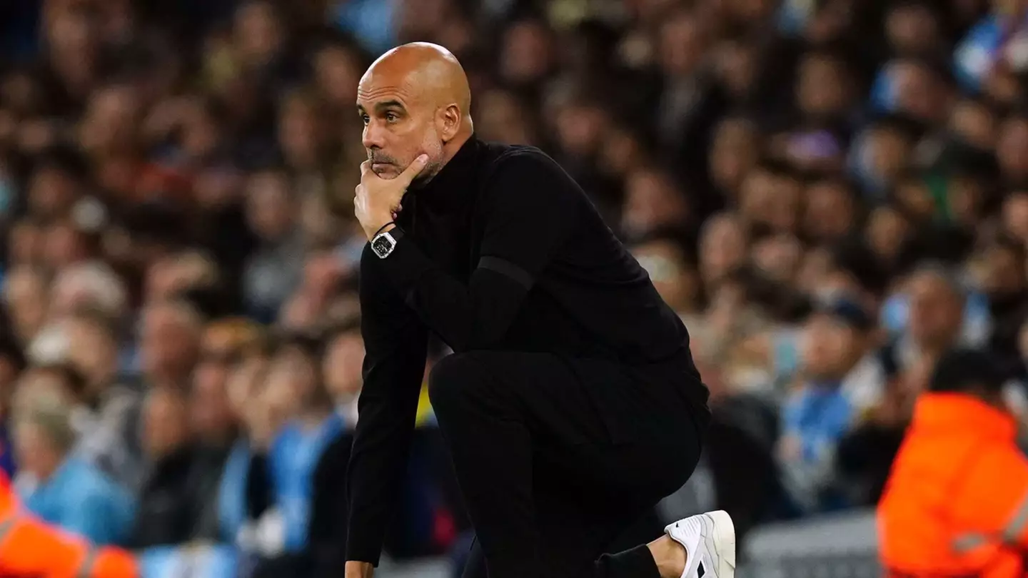 Manchester City manager, Pep Guardiola.