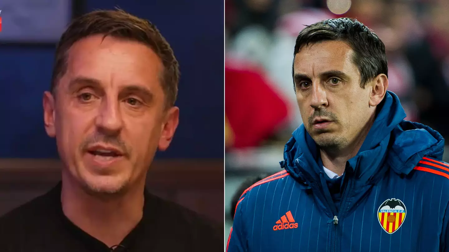 Gary Neville admits he was lined up for ‘biggest management role in England’ after disaster Valencia spell