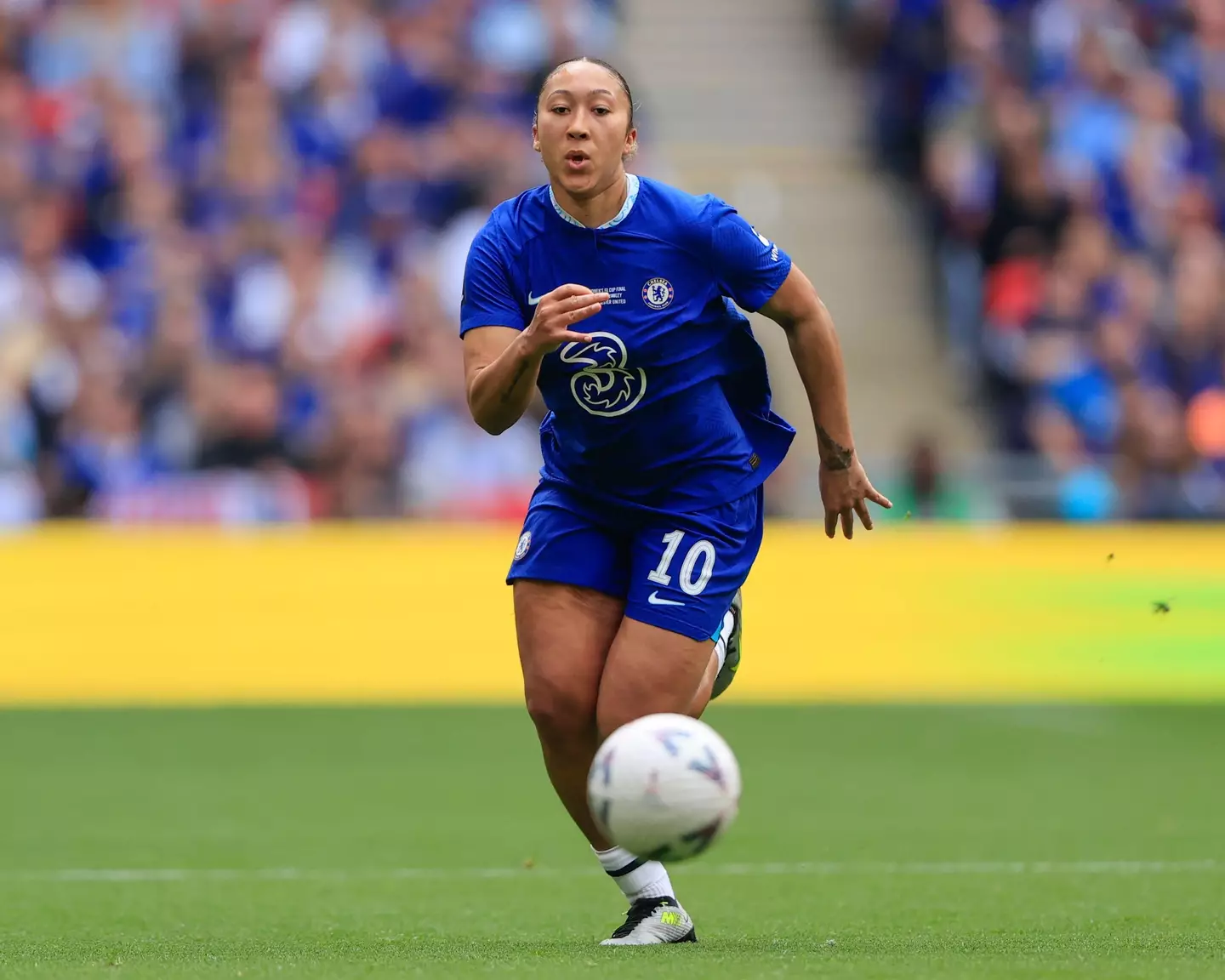 Lauren James has been outstanding for Chelsea this season. Image: Alamy