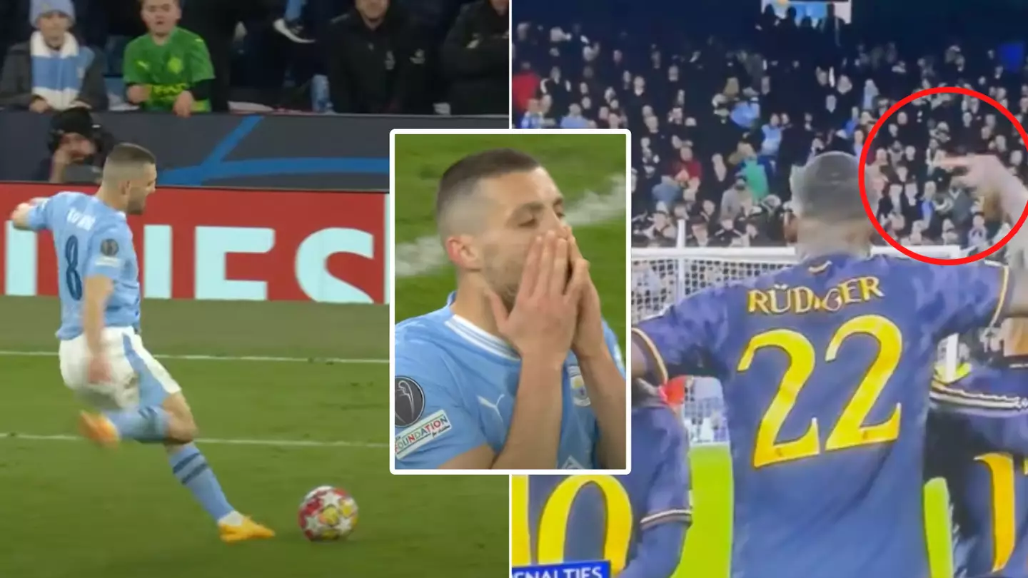Fans notice what Antonio Rudiger did before Mateo Kovacic's missed penalty