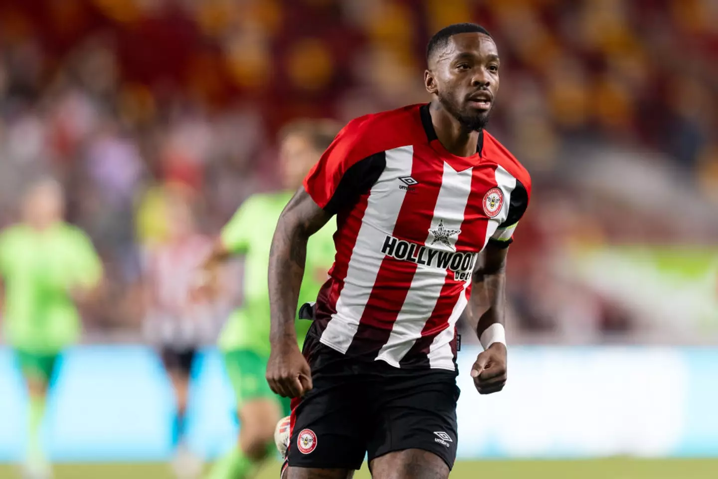 Ivan Toney has scored 67 goals in 128 appearances for Brentford. (Image:Getty)