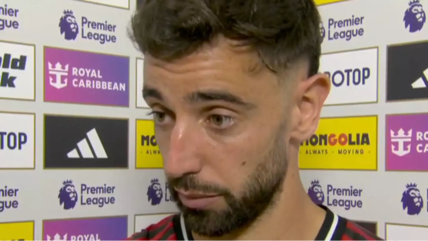 Bruno Fernandes explained how referee 'triggered' him prior to penalty miss against Fulham