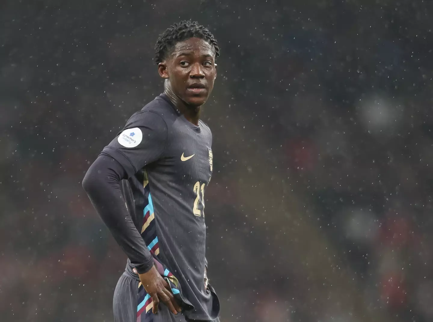 Mainoo was awarded a Player of the Match award against Belgium (Getty)