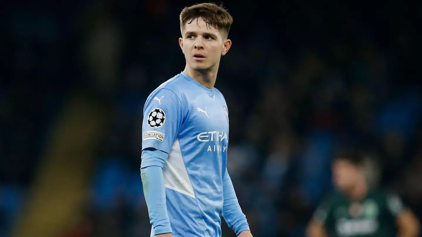 James McAtee has featured in both the Premier League and Champions League this season (REUTERS / Alamy)