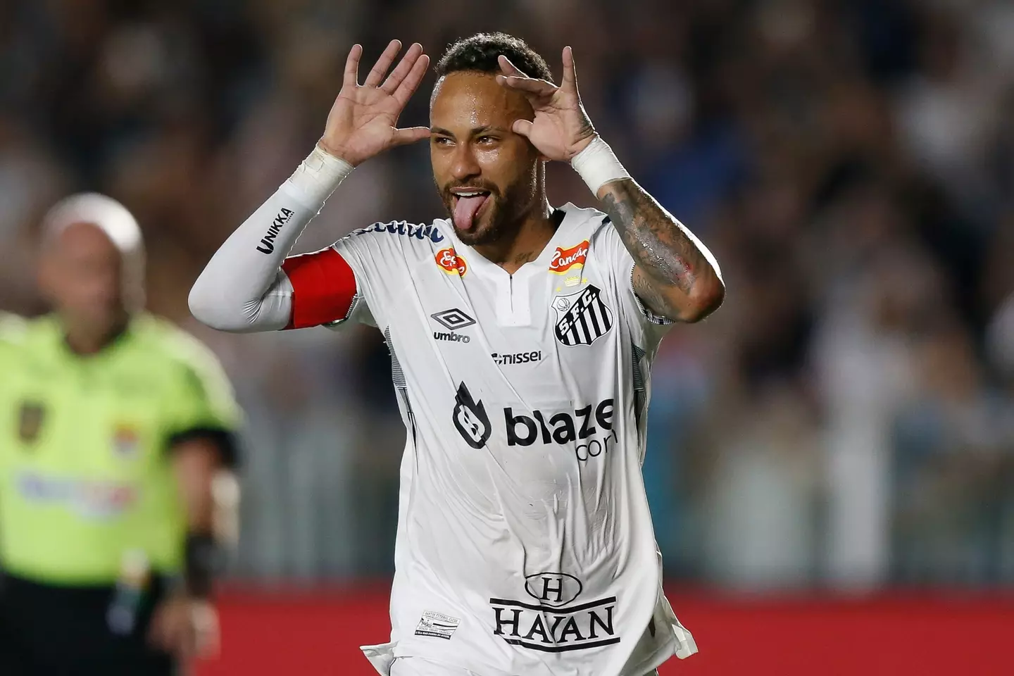 Neymar re-joined Santos last month. (Image: Getty)