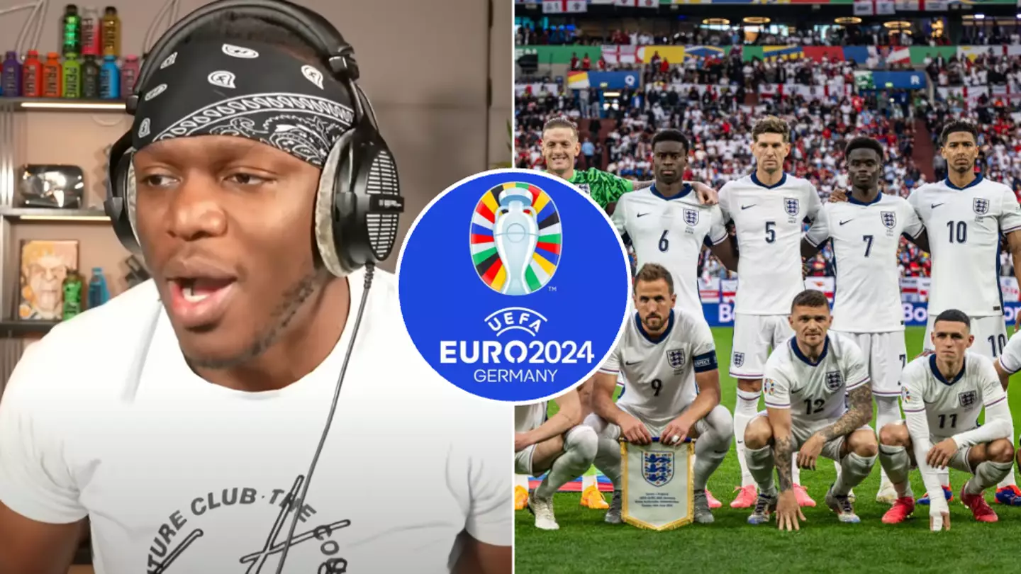 KSI sends England fans into meltdown by urging Gareth Southgate to select 'worst possible Euro 2024 attack'