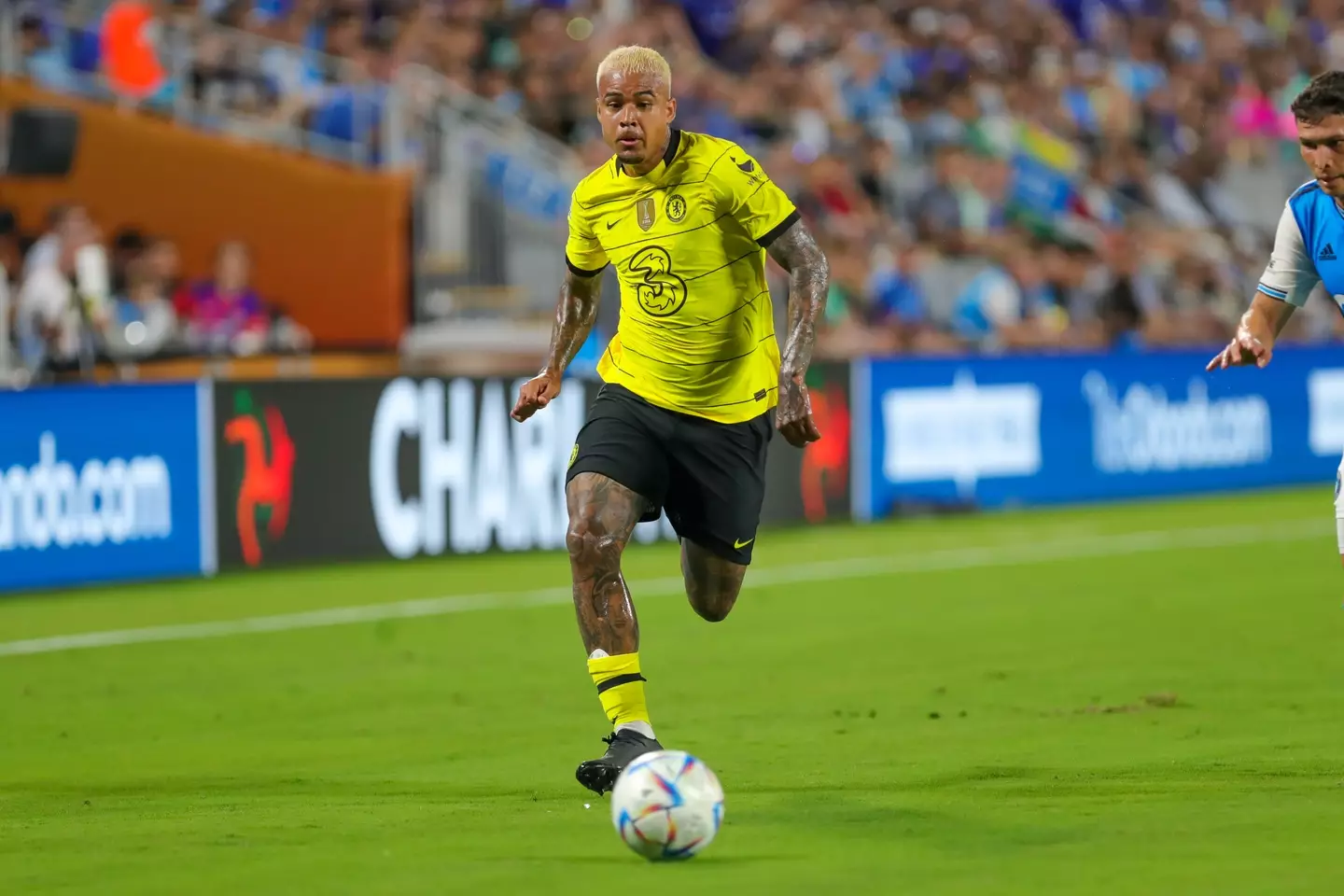 Kenedy in action for Chelsea. Image