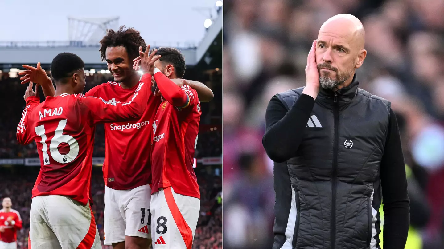 Erik ten Hag was a huge talking point during Man Utd's win over Everton and it's all because of Amad Diallo
