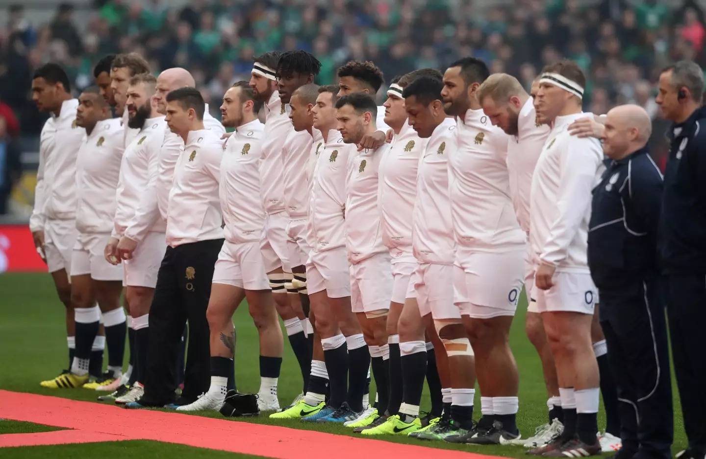 Care knows what it's like to be part of a team who loses the Grand Slam at the Aviva Stadium on the last day of the Six Nations. Image: Alamy