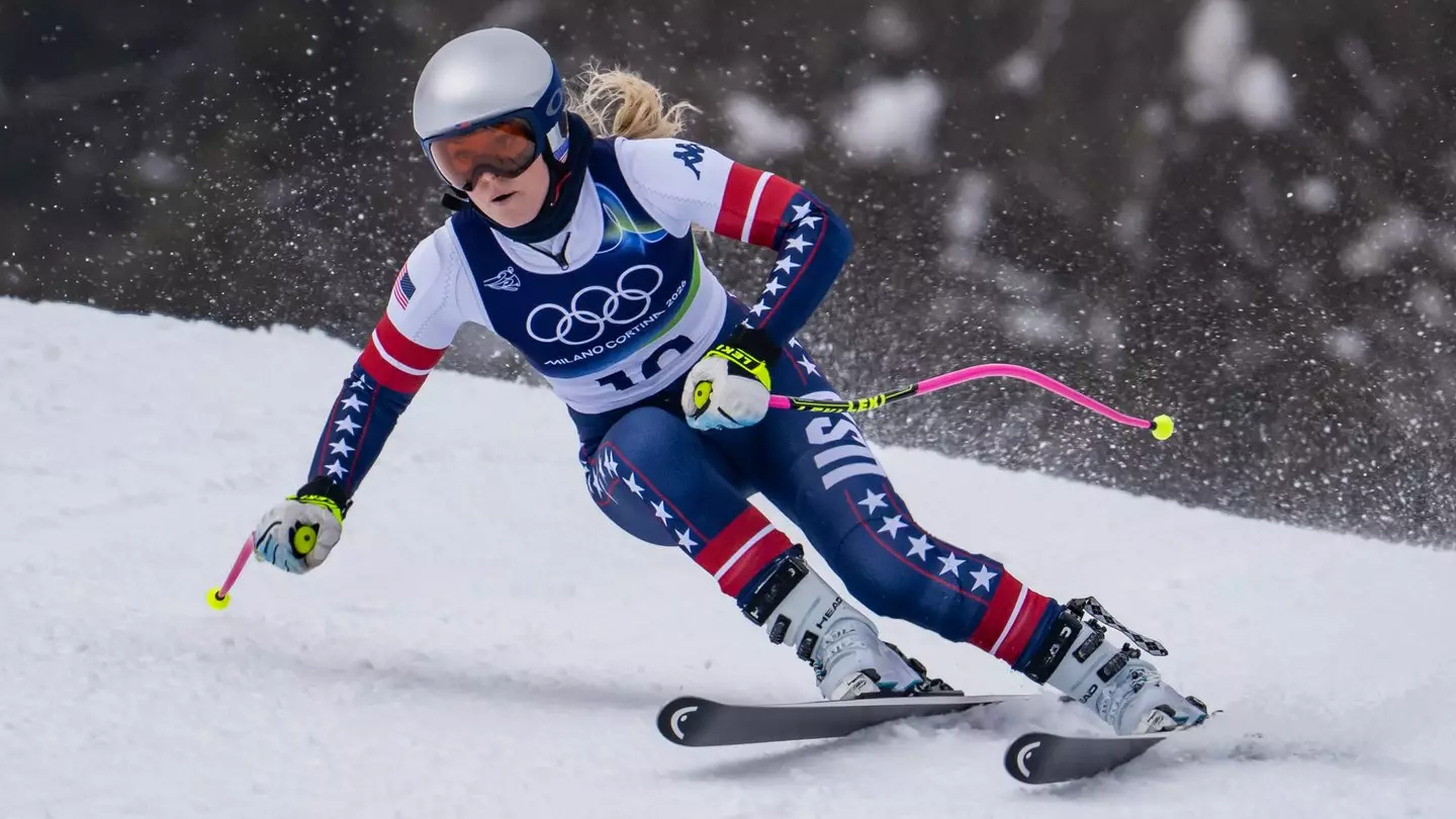 Lindsey Vonn in action (Image: Getty)