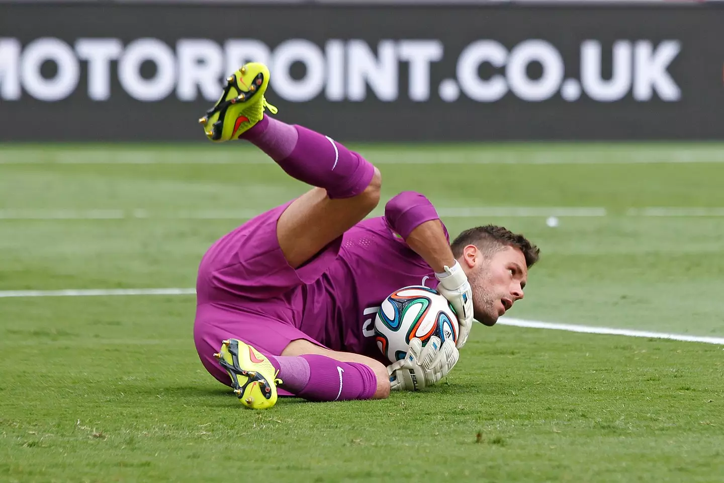 Ben Foster played eight times for England. Image: Getty