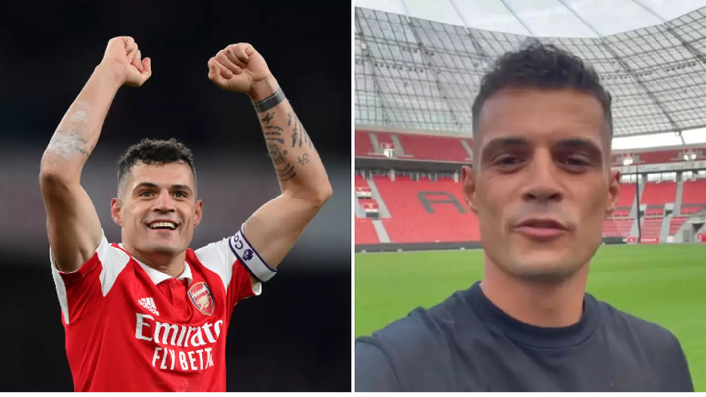 Granit Xhaka says 'only one person' at the club wanted him to stay at Arsenal when he was captain