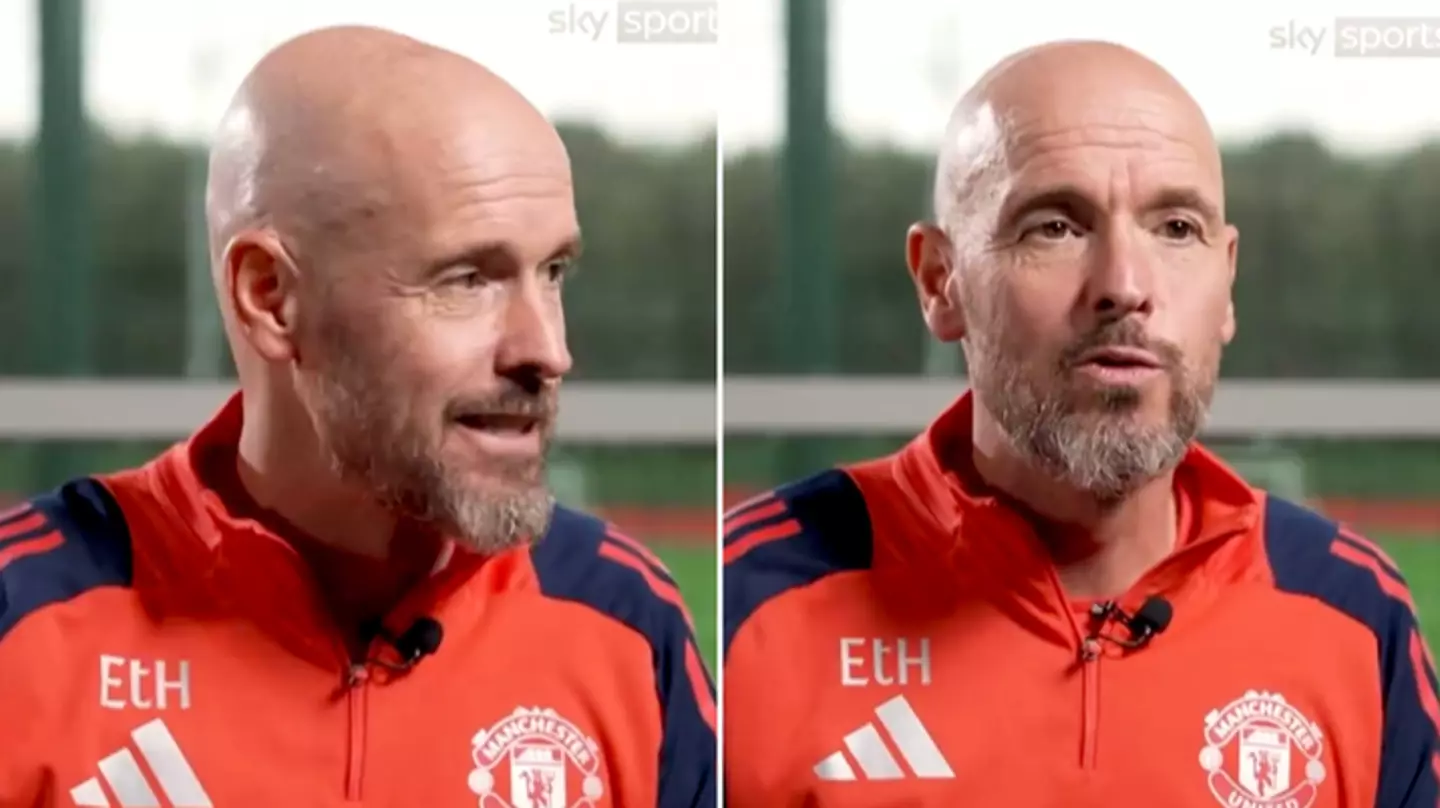 Erik ten Hag didn't hesitate when asked if he's 'friends' with any Premier League managers