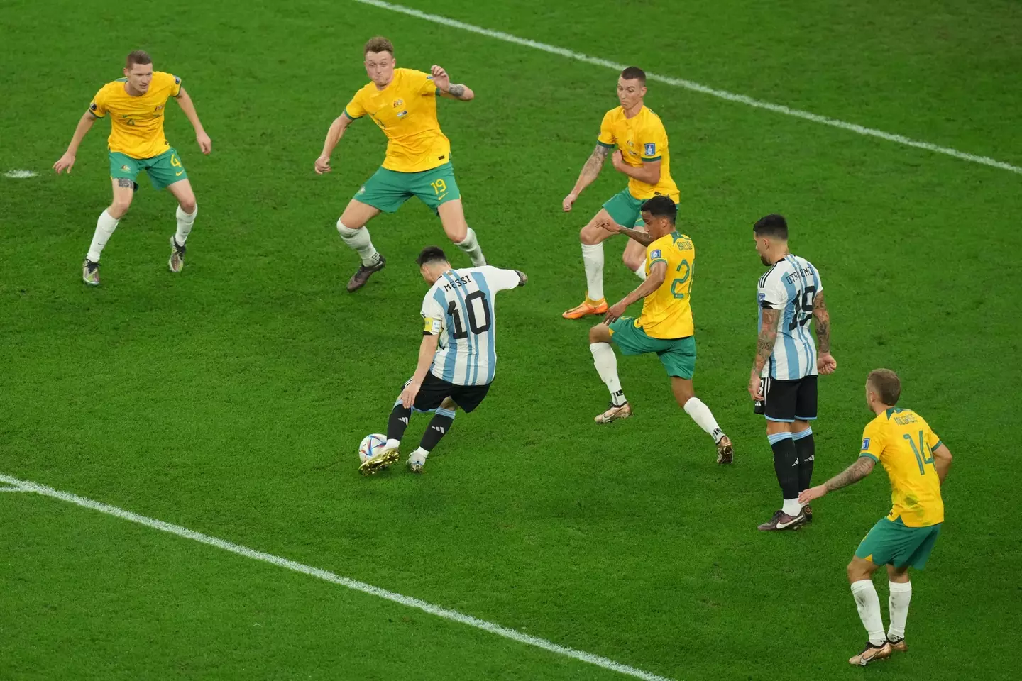 Messi's finish looked effortless. (Image