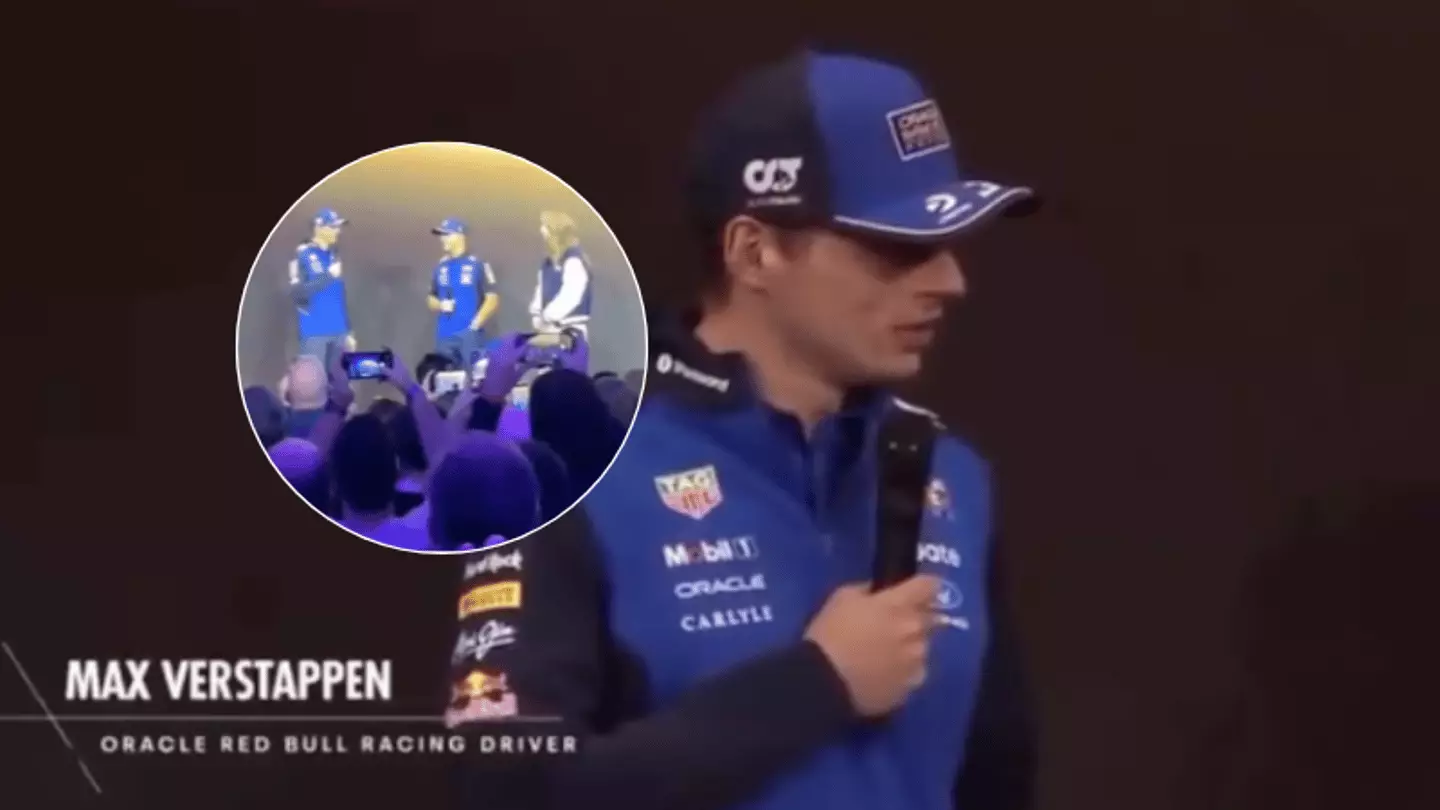 Max Verstappen Stuns Room With Comment to Presenter at Red Bull Car Launch